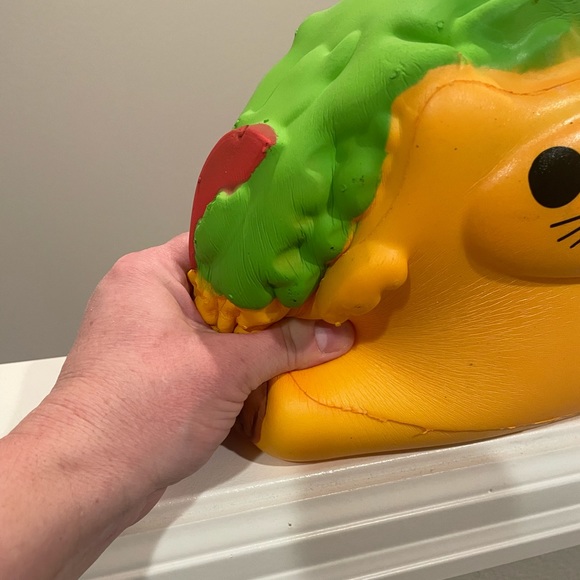 Large Taco Cat Squishy Squishable Toy. - Picture 9 of 9